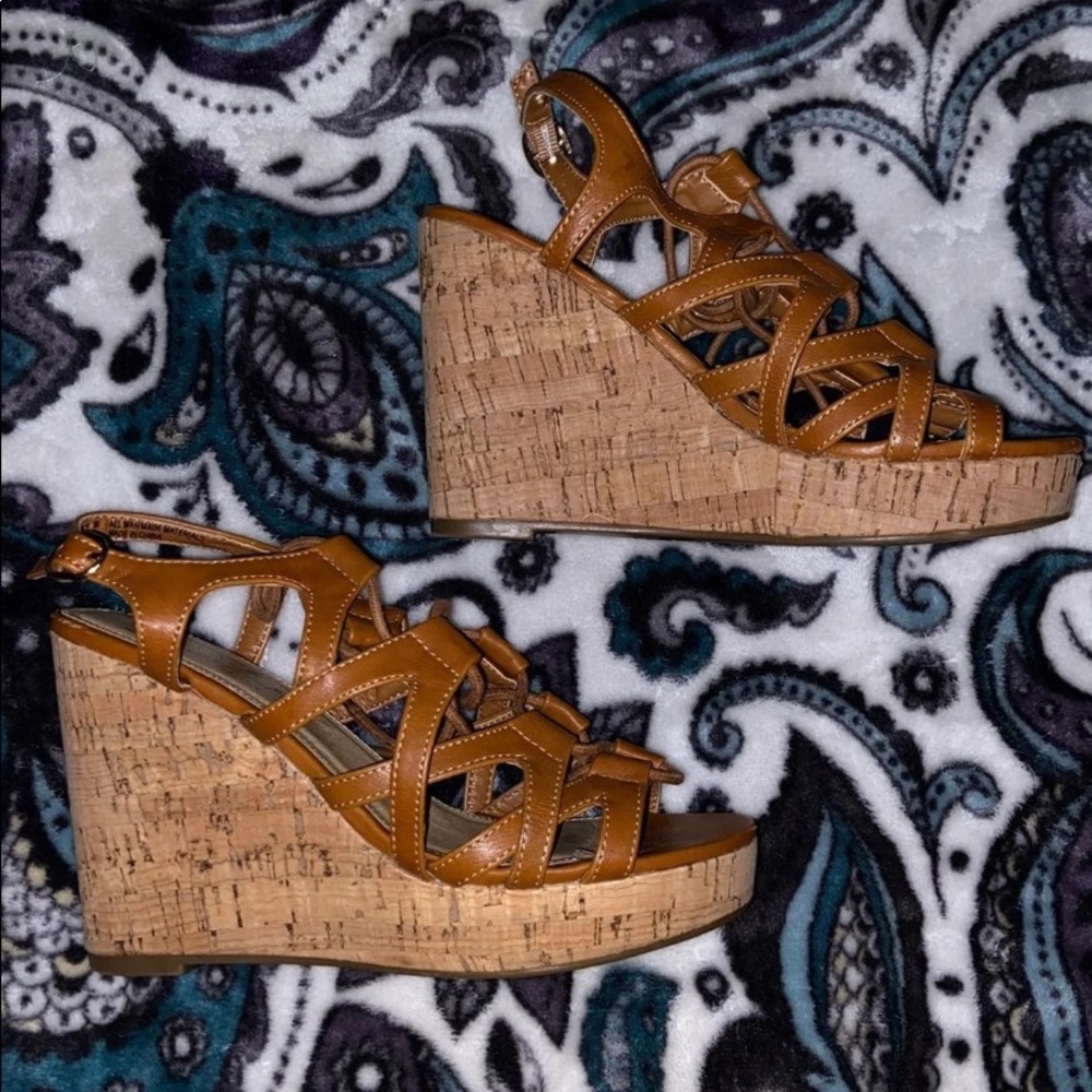 Macy’s Brand Sandal Wedge Heels